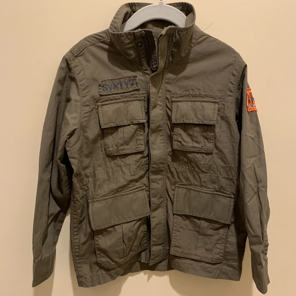 77Kids•Boys Cargo style jacket🔺